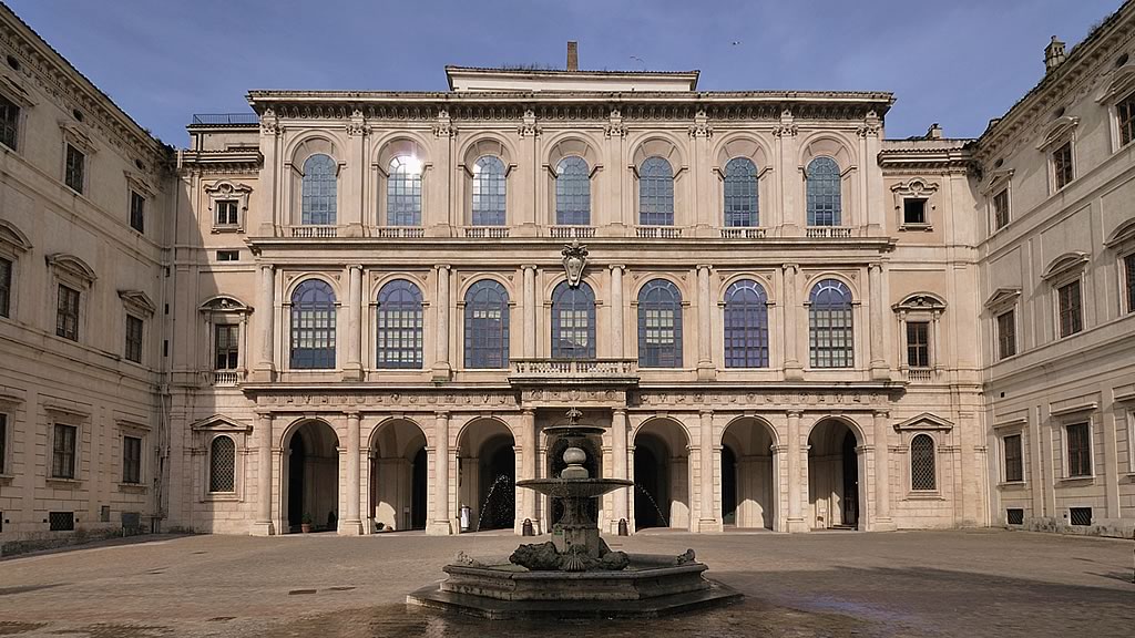 Palacio Barberini fachada